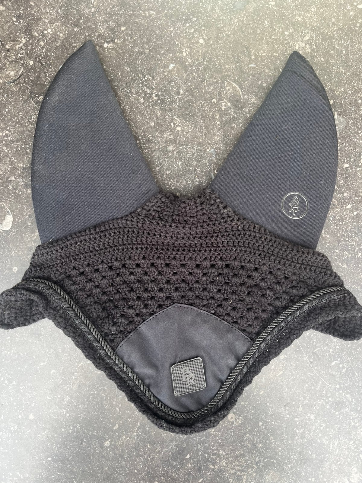Oornetje BR Geluidsdempend Zwart, Noir, Comme neuf, Enlèvement, Bonnet anti-mouches