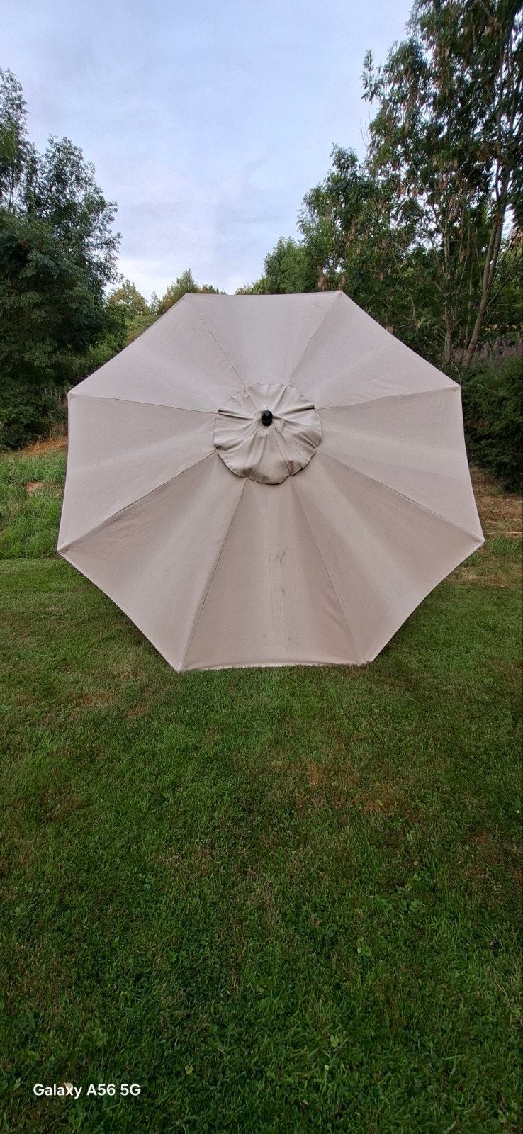 parasol en bois 3m d'envergure, Jardin & Terrasse, Parasols, Enlèvement