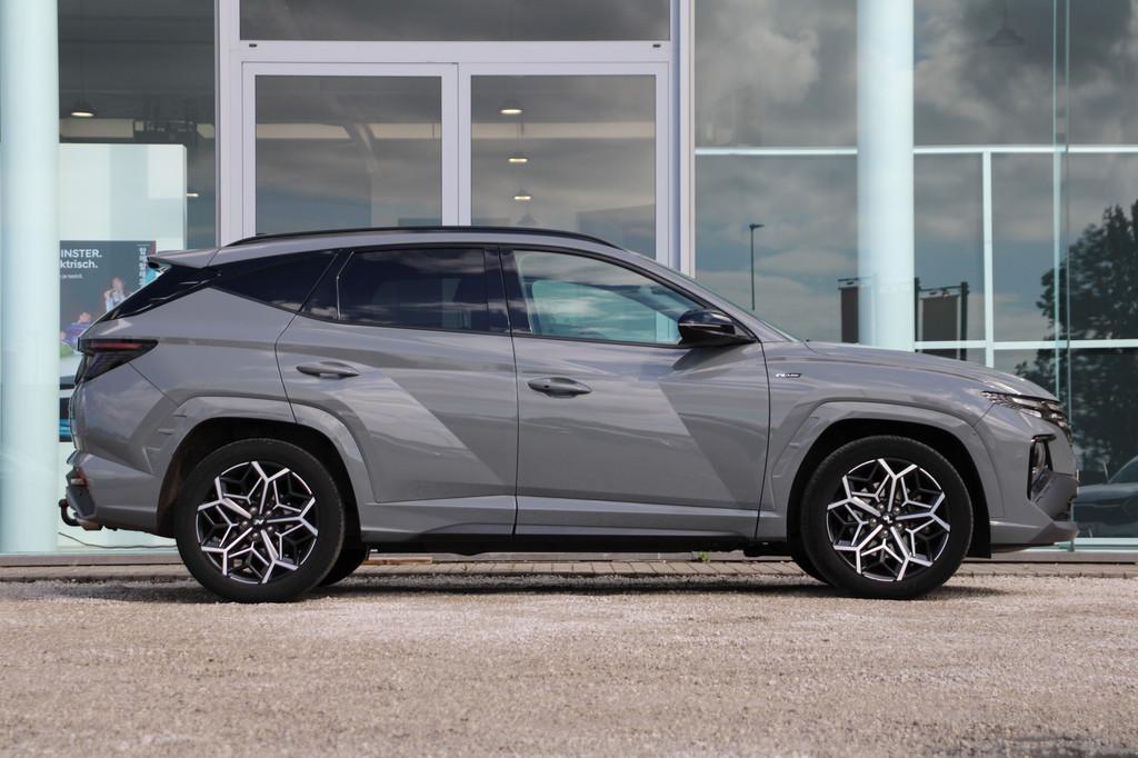 Hyundai Tucson FEEL N-LINE HEV (bj 2022, automaat), Auto's, Gebruikt, 4 cilinders, 169 kW, Bedrijf
