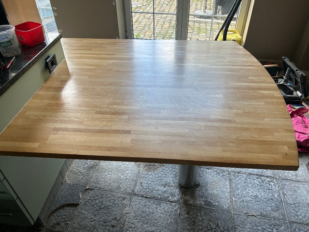 Tafel voor keuken, Huis en Inrichting, Ophalen, Gebruikt, 100 tot 150 cm, 150 tot 200 cm