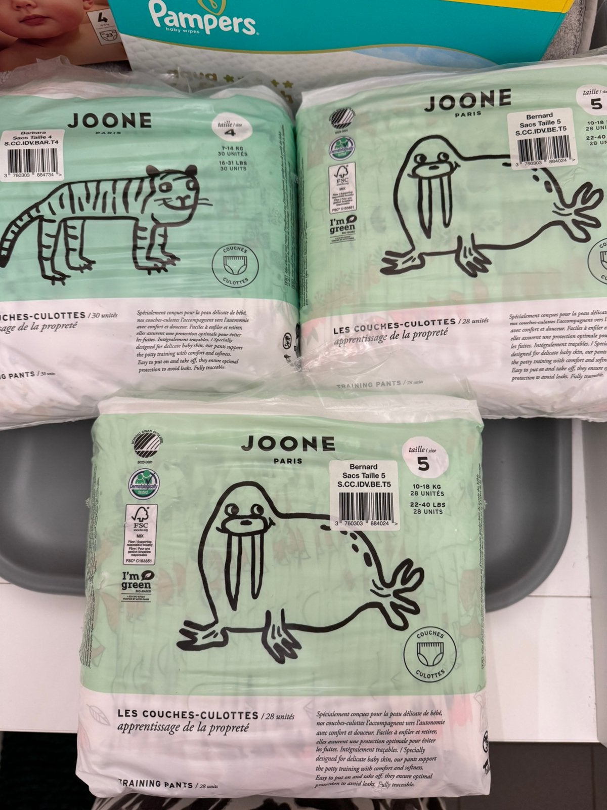 Joone luiers maat 4 en 5, Ophalen, Nieuw