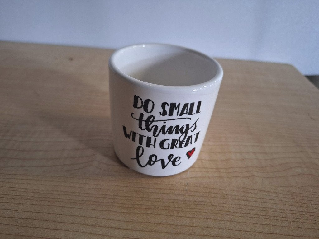 bloempotje do small things with love, Rond, Binnen, Ophalen of Verzenden, Zo goed als nieuw