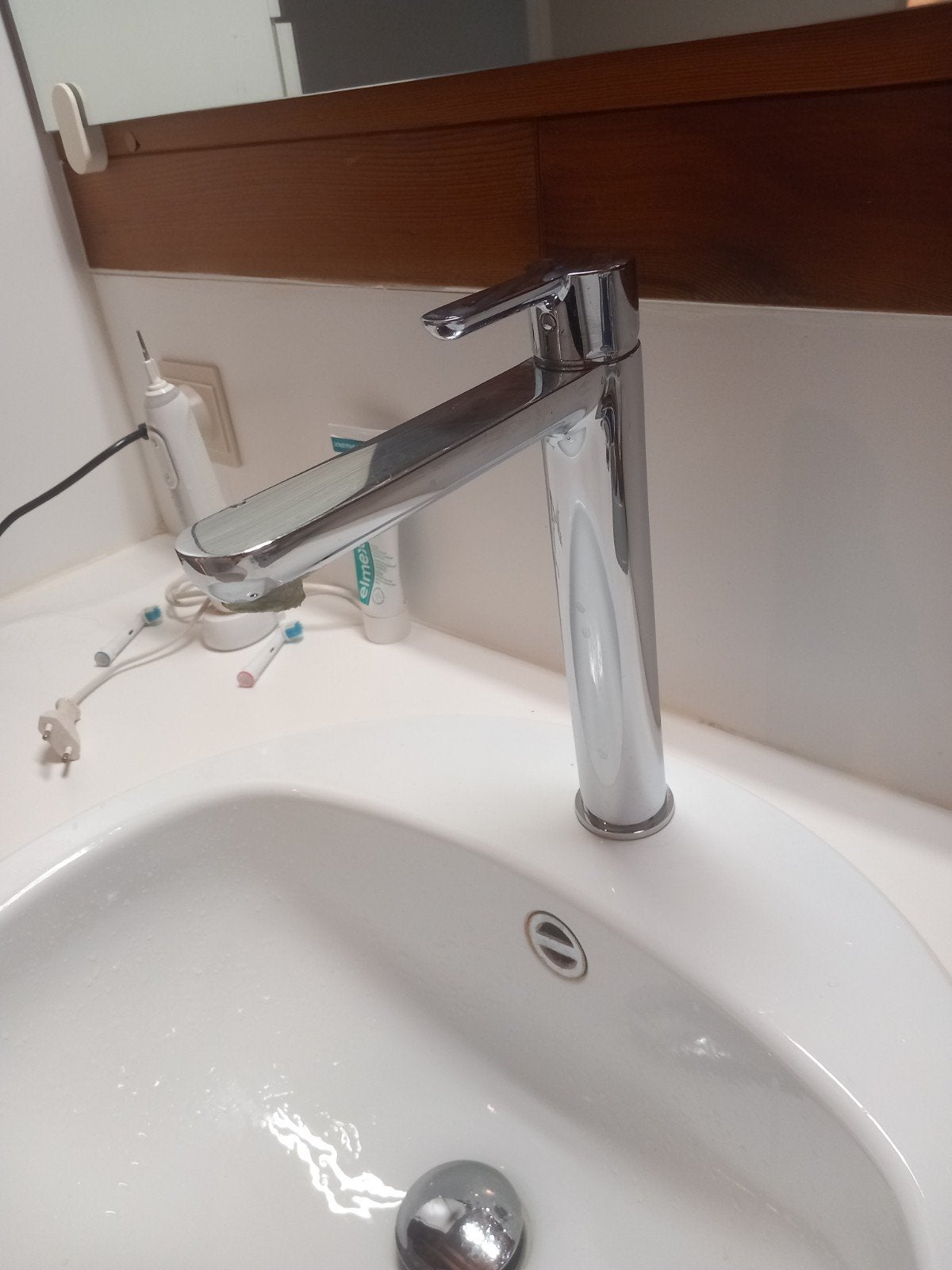 2 x Nobili hoge lavabo mengkraan, Ophalen of Verzenden, Chroom, Wastafel