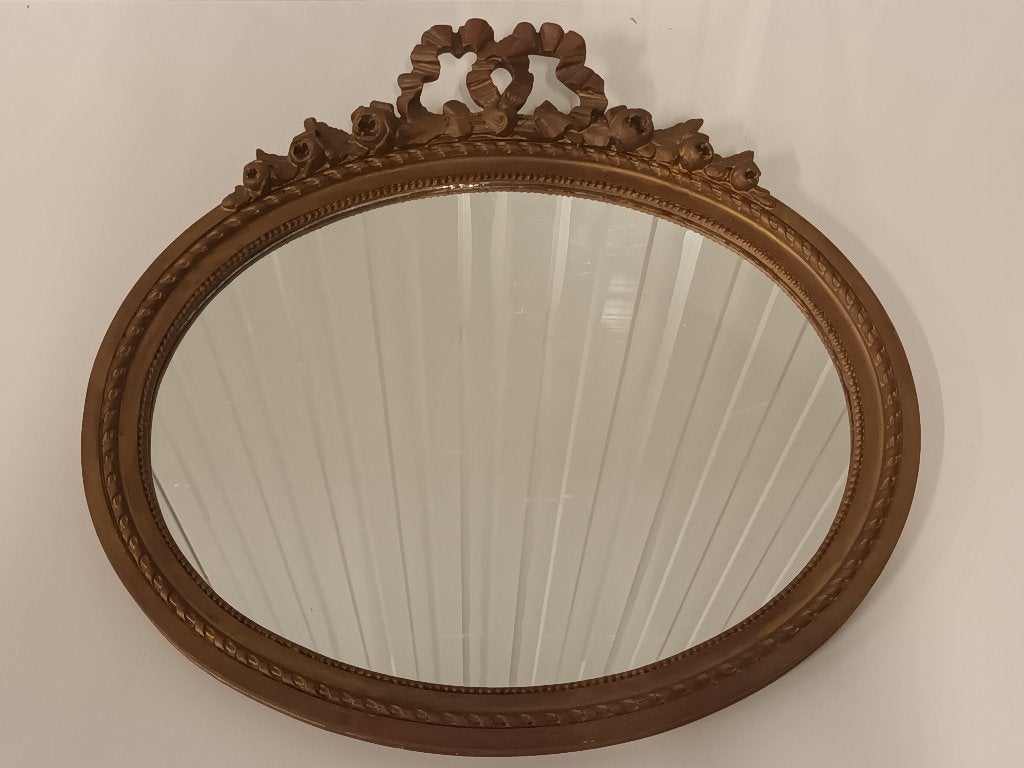 Vintage spiegel barok stijl, Antiek en Kunst, Ophalen of Verzenden