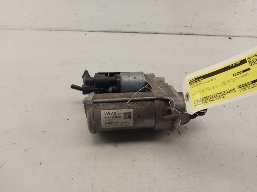STARTMOTOR Volkswagen Golf Sportsvan (AUVS), Robert Bosch AG, Gebruikt, Volkswagen, Robert-Bosch-Allee 1
74232  Abstatt, DE
