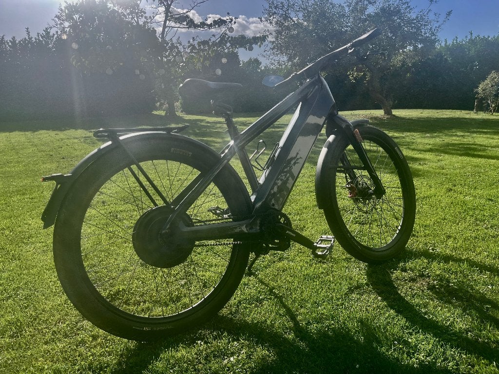 Stromer ST7 Anthracite Taille M SOH 99 %, Vélos & Vélomoteurs, Enlèvement, Utilisé, 50 km par batterie ou plus, Stromer
