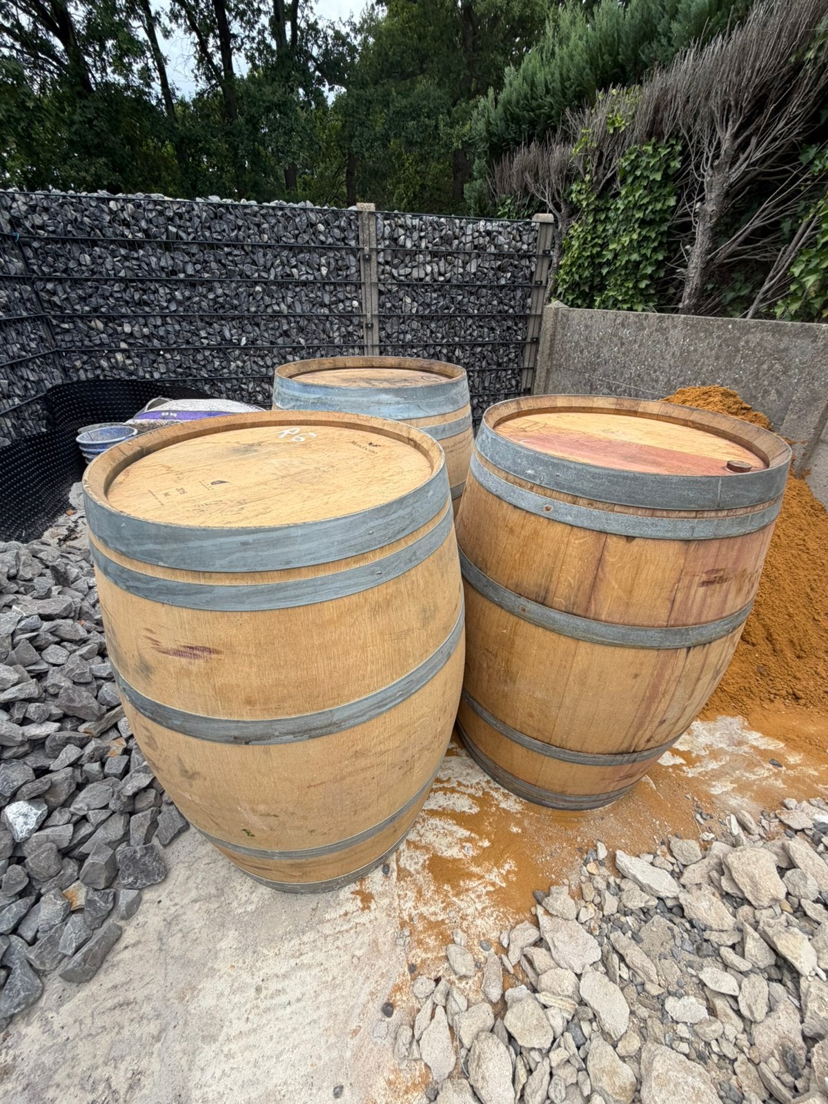 Tonneau à vin en chêne, tonneau à vin, Jardin & Terrasse, Enlèvement, Comme neuf