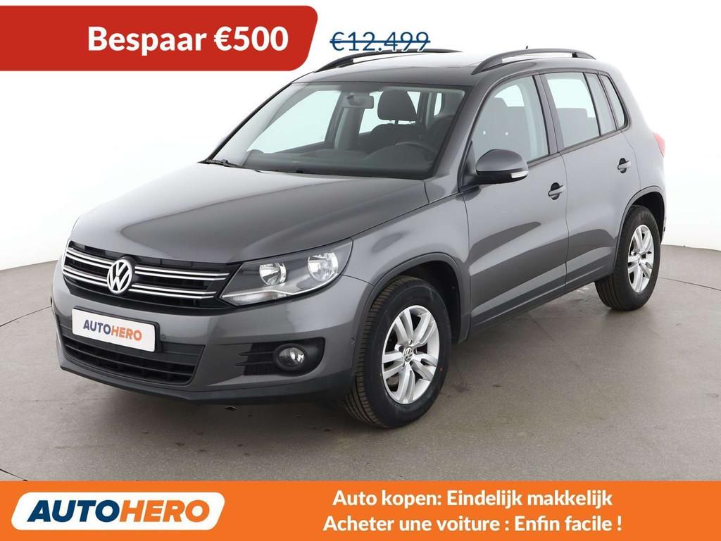 Volkswagen Tiguan 1.4 TSI Trend & Fun BlueMotion Tech, Autos, 1395 cm³, Argent ou Gris, Achat, Anti démarrage