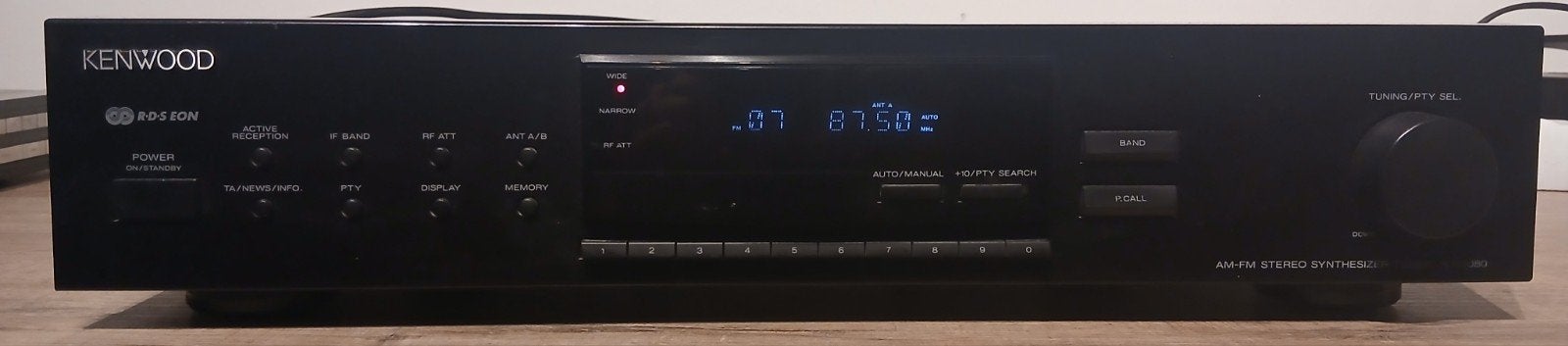 Kenwood KT-3080 AM/FM Stereo Tuner – RDS EON – Hifi Radio, Audio, Tv en Foto, Ophalen