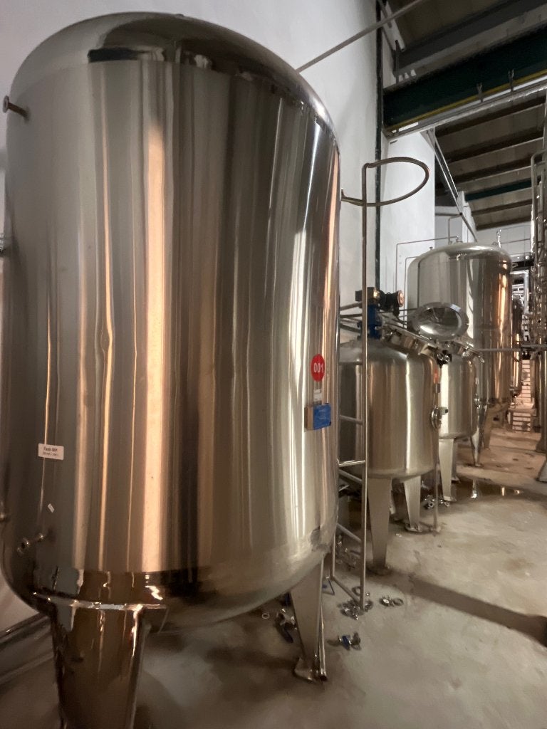 Inox vat, Ophalen, 150 liter of meer, Zo goed als nieuw, Met pomp