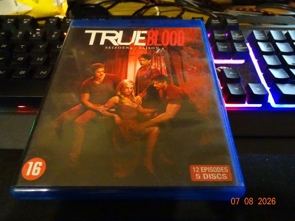 True Blood saison 4, Cd's en Dvd's, Blu-ray, Horror, Ophalen of Verzenden, Zo goed als nieuw, Blu-ray