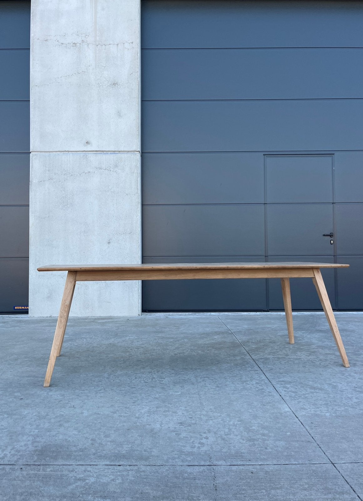Prachtige (oude) eiken tafel 80 x 220, Antiek en Kunst, Ophalen