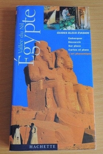 guide bleu la vallée du Nil 6€ + gratuites VHS Egypte, Gelezen, Afrika, Hachette, Ophalen of Verzenden