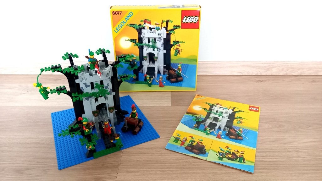 LEGO 6077 - Forestmen's River Fortress, Verzenden, Lego, Zo goed als nieuw, Castle