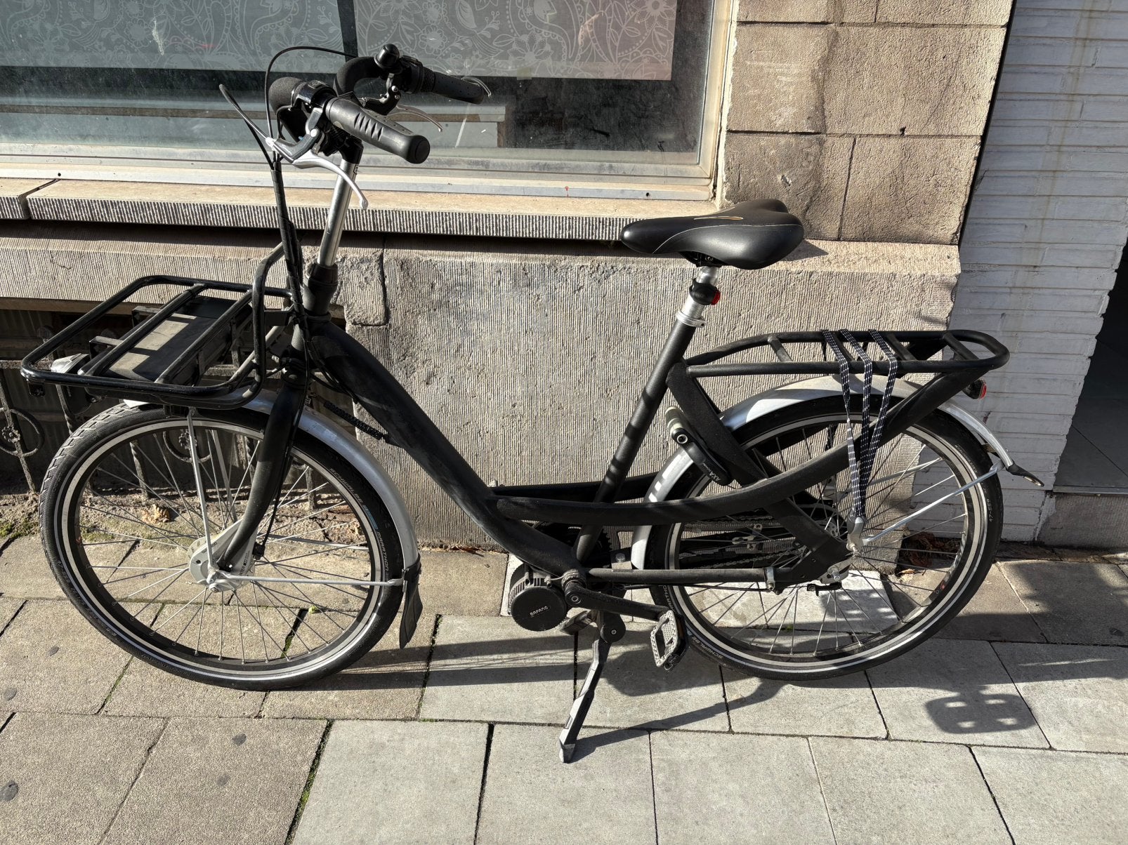 Fiets Bafang Middenmotor 250w, Ophalen, Zo goed als nieuw