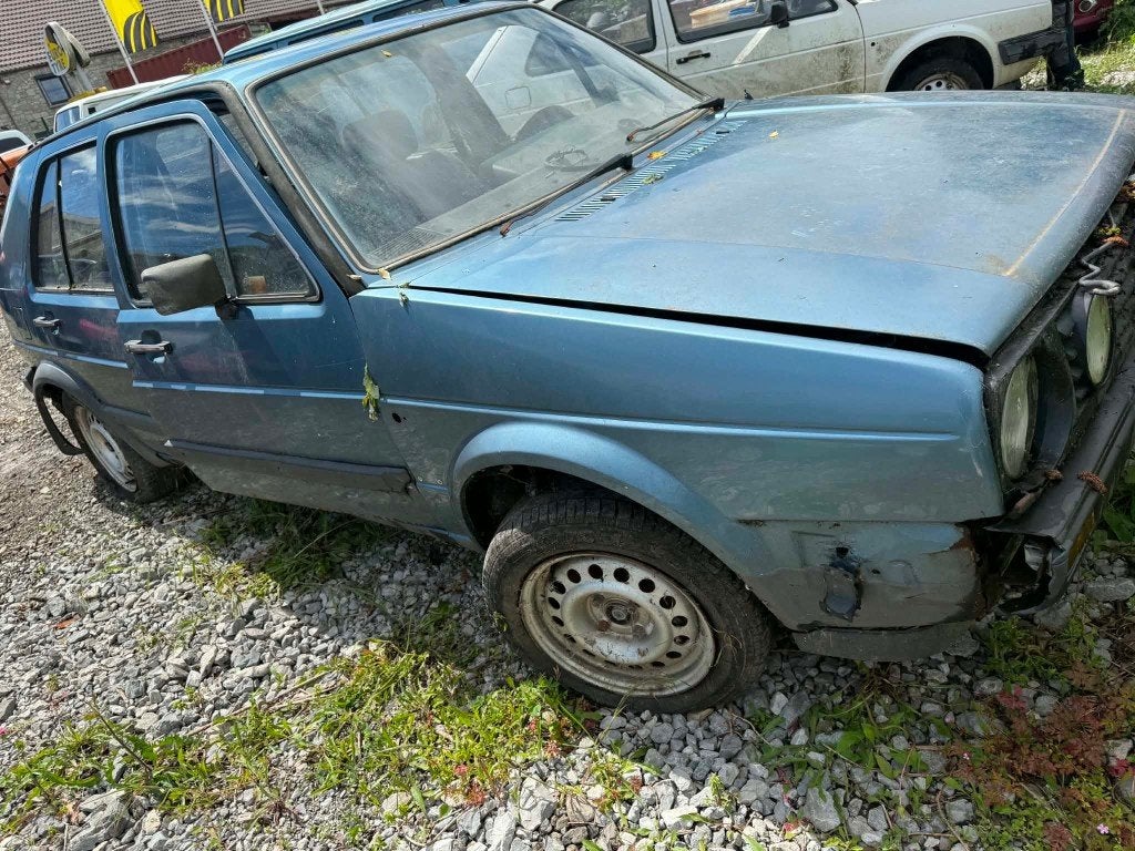 Golf 2 pas de moteur, Auto's, Blauw, Diesel, Particulier, Blauw
