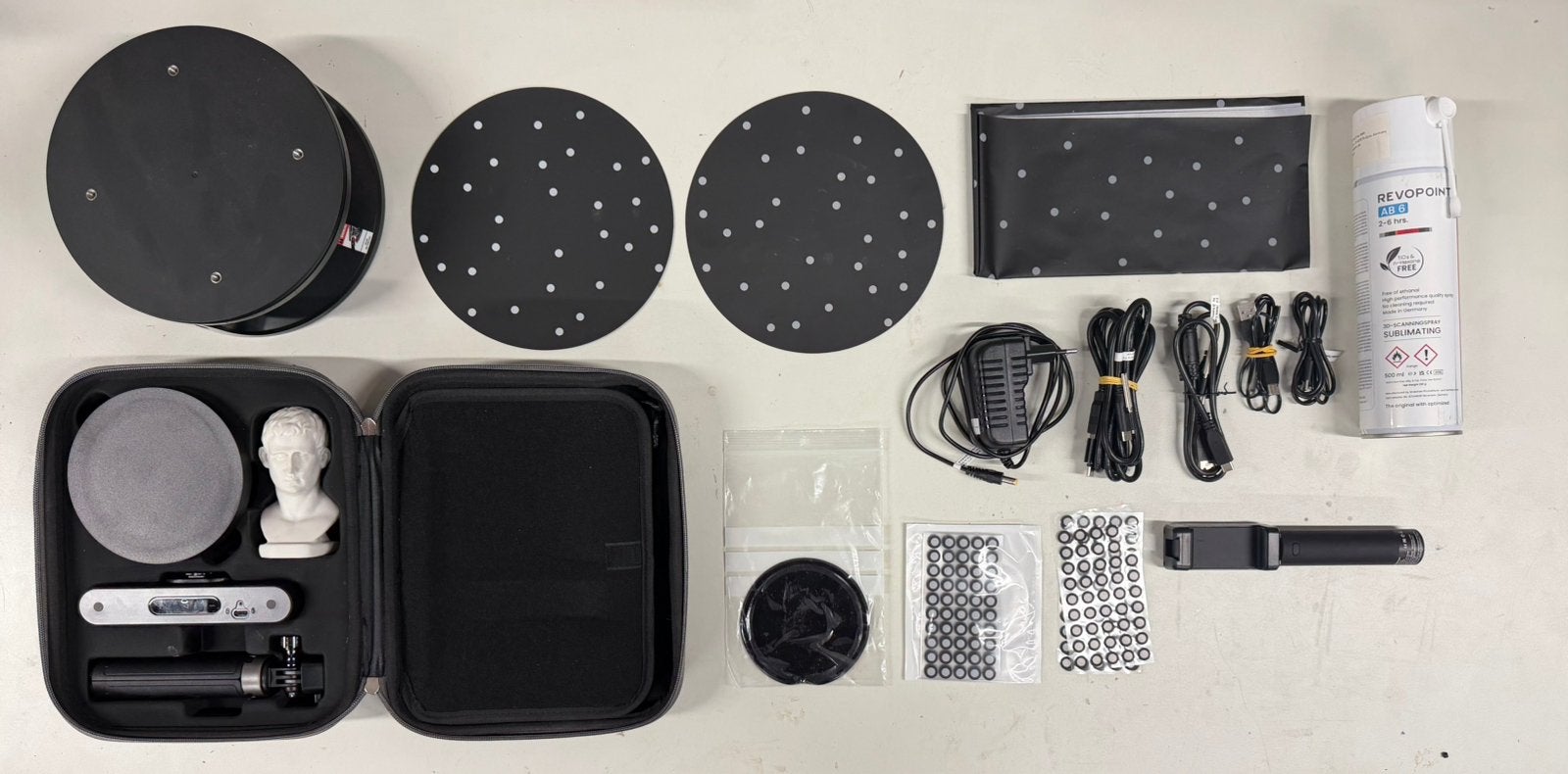 Revopoint POP 3 Plus 3D-scanner incl. veel accessoires, Ophalen, Zo goed als nieuw