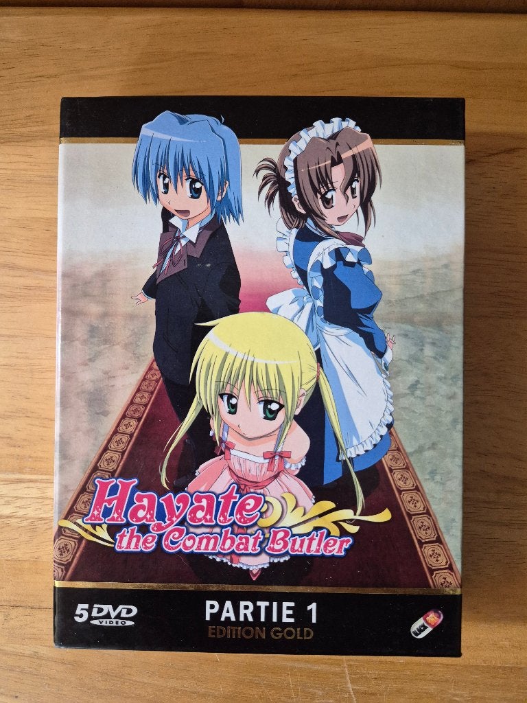 Coffret DVD Hayate The Combat Butler – Partie 1, Anime (japonais), Dessin animé, Comprend un livret, Français