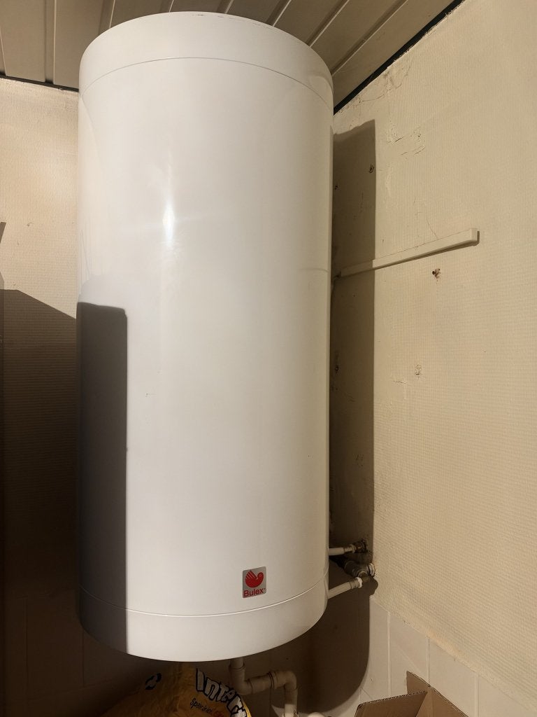 Bulex elektrische boiler 150 liter, werkt, 2021, Doe-het-zelf en Bouw, Ophalen, Gebruikt, 100 liter of meer, Boiler