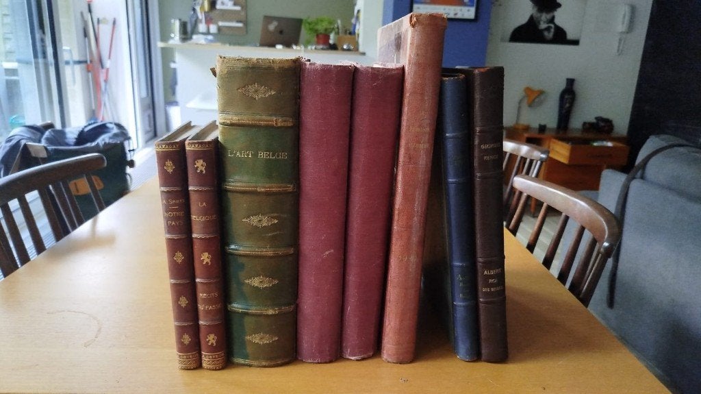 Belgicana Private Collection (1915-1936) boeken & collectie, Divers auteurs, Ophalen, 20e eeuw of later, Gelezen