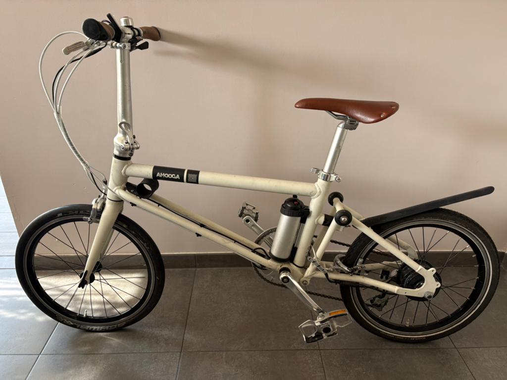 Ahoiga Pedelec Ebike - electrische vouwfiets, Vélos & Vélomoteurs, Vélos électriques, Comme neuf, Autres marques, 50 km par batterie ou plus