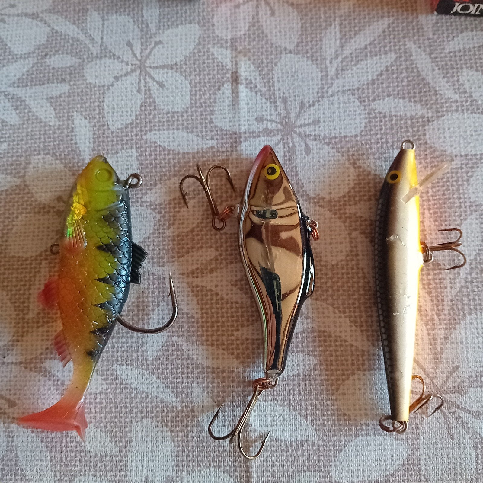 3 rapala voor snoek/baars, Sports nautiques & Bateaux, Pêche à la ligne | Poissons prédateurs, Enlèvement