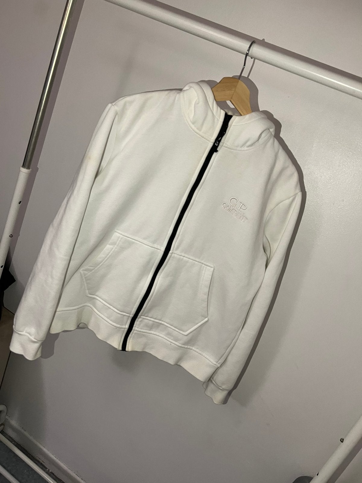 Pull cp, Envoi, Porté, Taille 46 (S) ou plus petite, Blanc