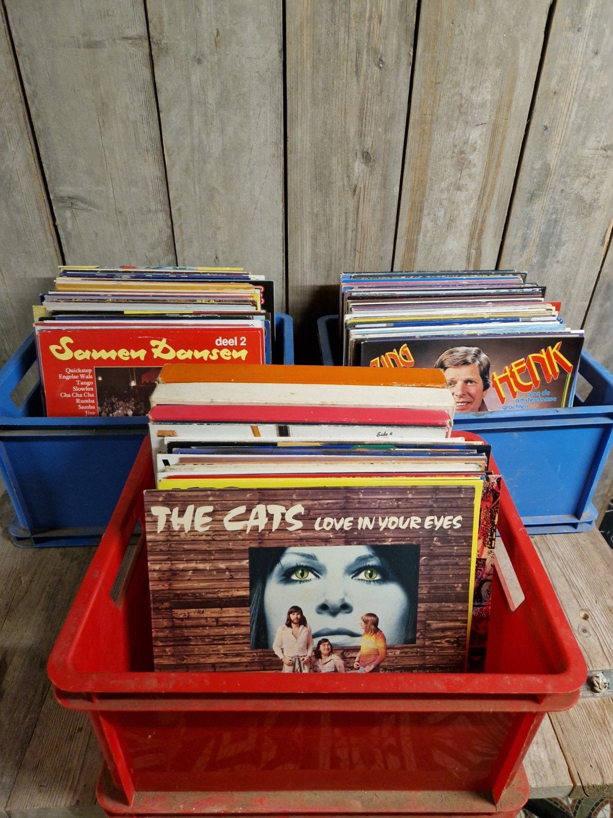 3 boxen Lp's, CD & DVD, Vinyles | Compilations, Enlèvement