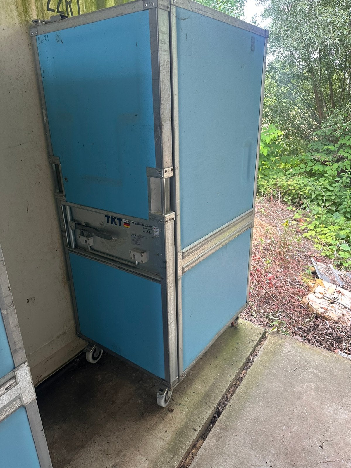 Frigo container, Ophalen, Zo goed als nieuw