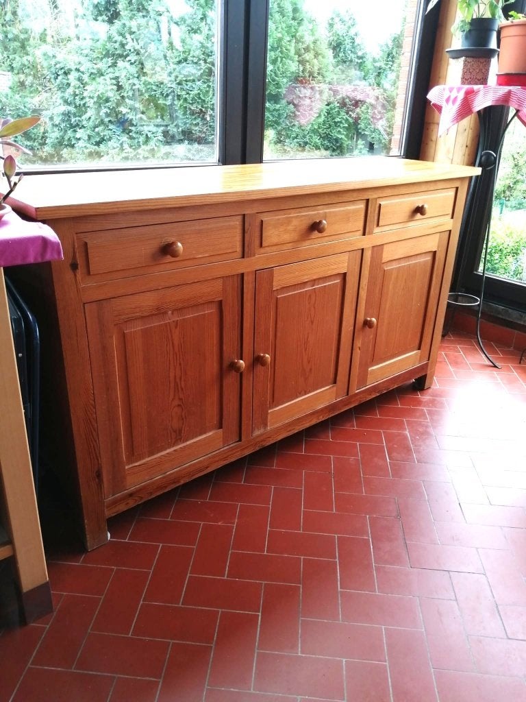 buffet bas, Maison & Meubles, Armoires | Buffets, 25 à 50 cm, Avec tablette(s), Moins de 100 cm, 150 à 200 cm