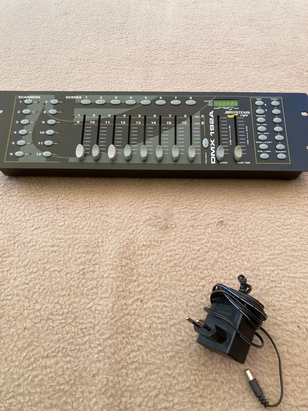 Jb systems dmx 192 A, Ophalen, Gebruikt