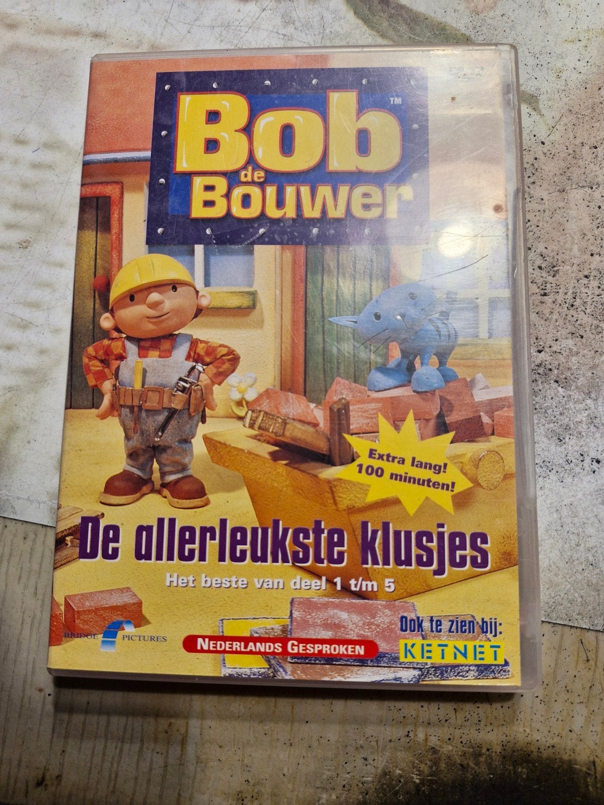 dvd bob de bouwer de allerleukste klusjes en nl, CD & DVD, VHS | Enfants & Jeunesse, Enlèvement ou Envoi, Comme neuf, Néerlandais