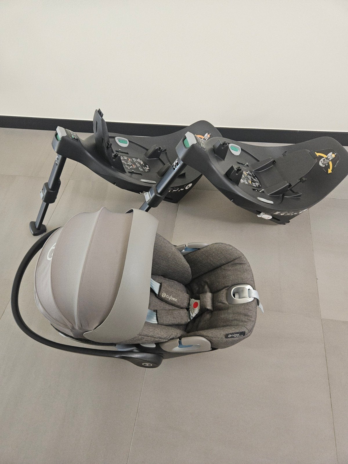Siège cybex cloud Z plus avec base isofix Z, Enlèvement, Isofix