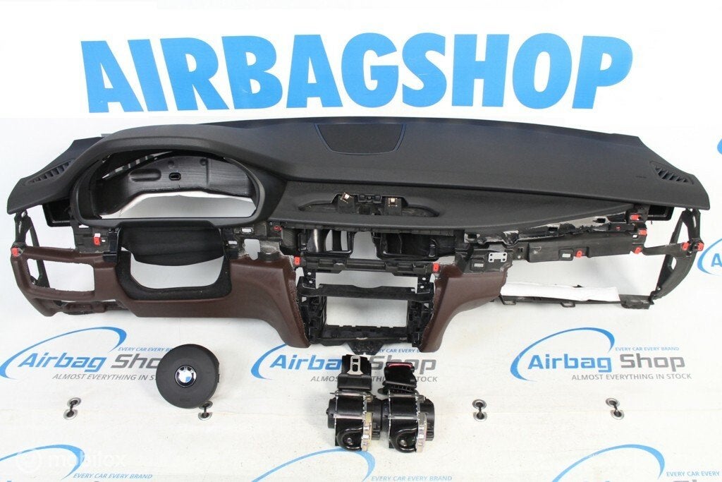 Airbag set - Dashboard M zwart bruin BMW X5 F15 (2013-2018), Auto-onderdelen, Gebruikt, Ophalen of Verzenden
