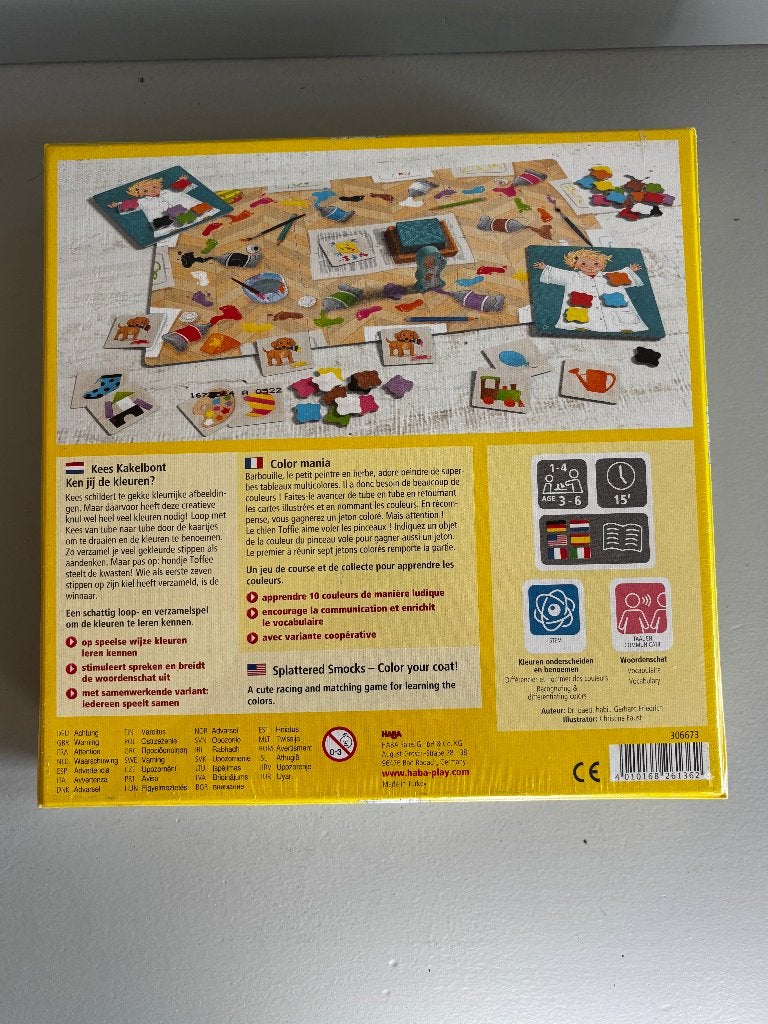 Jeu Haba Kees Kakelbont - neuf, scellé !, Hobby & Loisirs créatifs, Enlèvement ou Envoi, Neuf, Haba