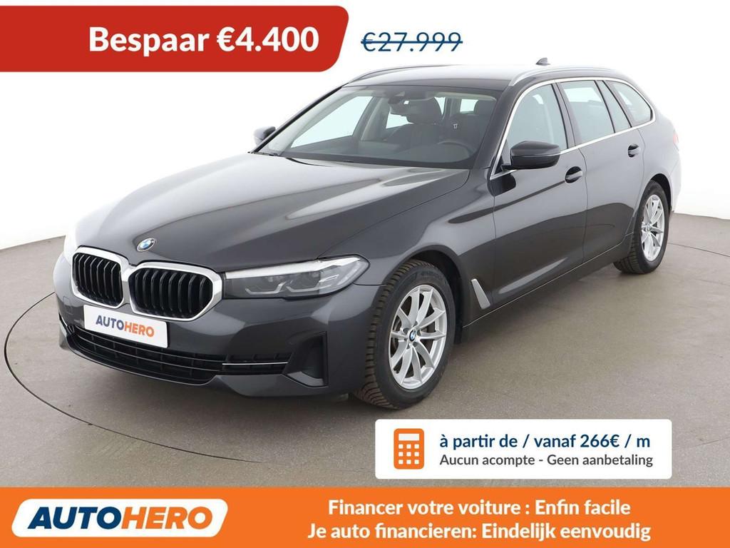 BMW 5 Serie 520 520i Mild-Hybrid (bj 2022, automaat), Auto's, BMW, Automaat, 1998 cc, Achterwielaandrijving, Gebruikt