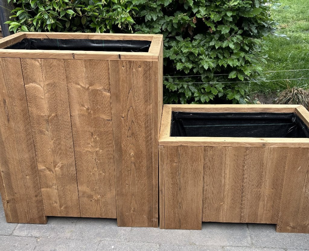Handgemaakte Thermowood Plantenbakken–Strak&Duurzaam Design, Ophalen, Nieuw, Rijkevorsel, Binnen