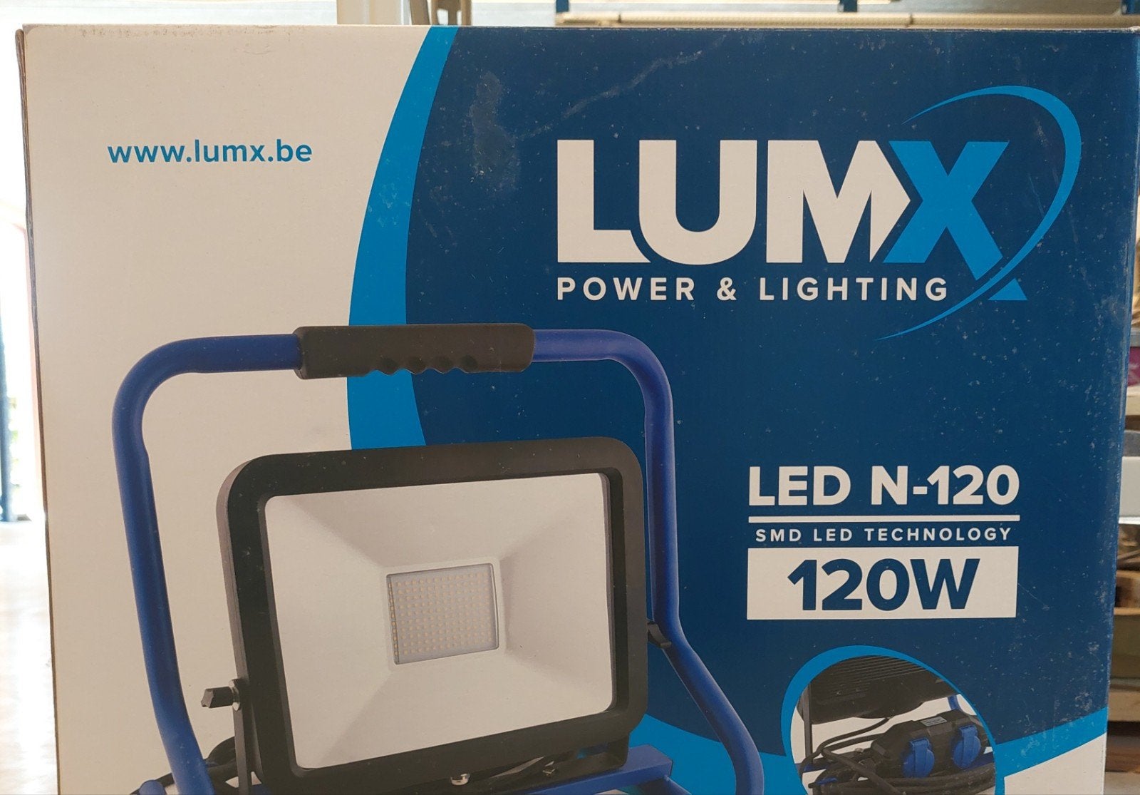 Professionele Ledlamp. NIEUW., Ophalen, Minder dan 50 watt, Lamp met armatuur, Nieuw