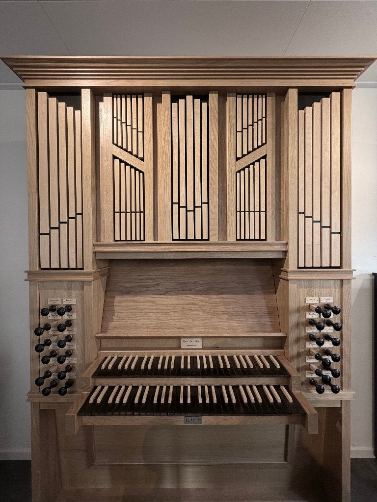 Van der Poel positief orgel, Muziek en Instrumenten, Ophalen of Verzenden, Zo goed als nieuw, 2 klavieren, Orgel
