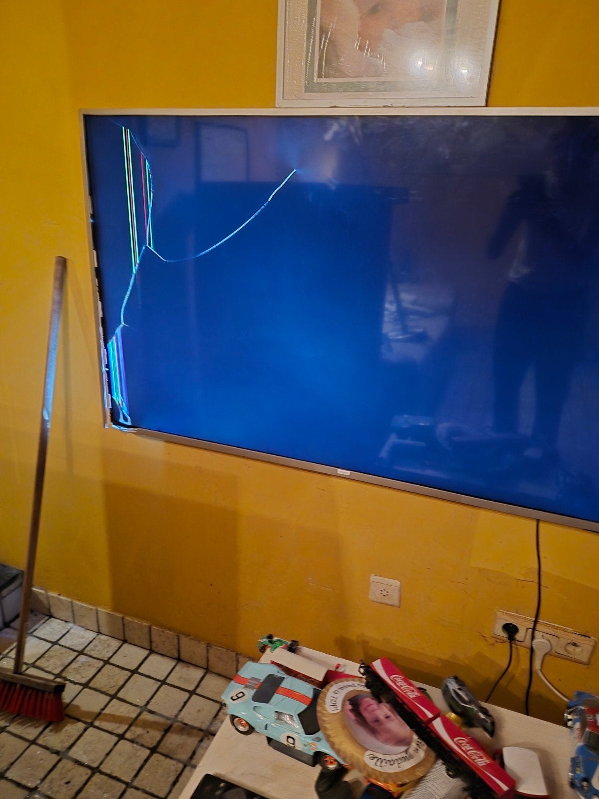 ophang systeem en philips   smart tv voor onderdelen, Audio, Tv en Foto, Ophalen, Philips, Smart TV