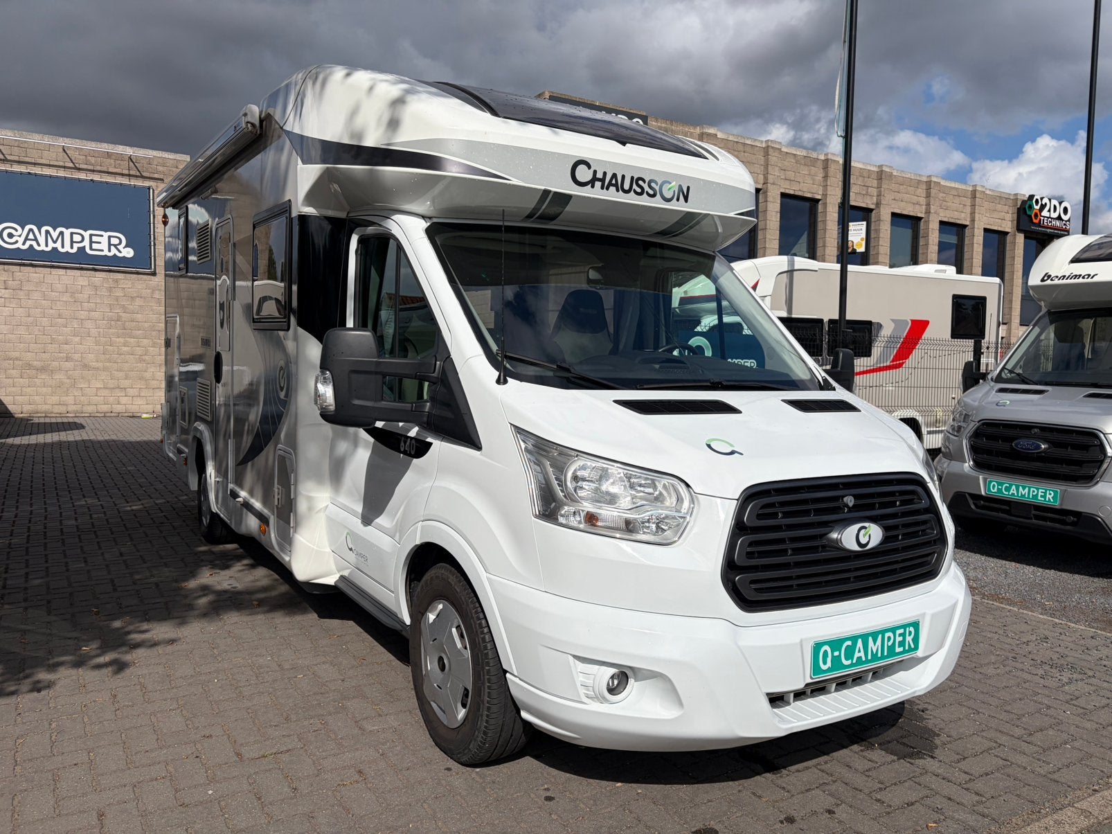 ‼️Ford chausson‼️2019‼️AUTOMAAT‼️vol optie’s‼️, Caravans en Kamperen, Automaat, Ford, 6 tot 7 meter, Half-integraal