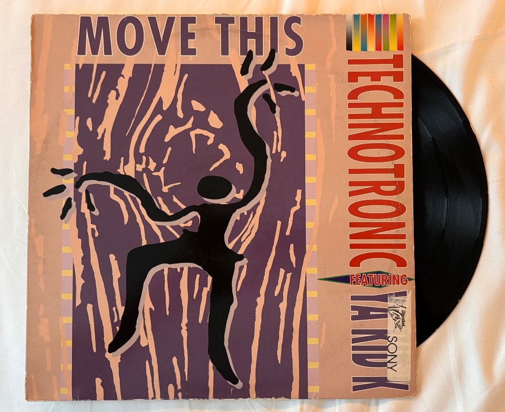 Technotronic maxi vinyl Move this, Ophalen of Verzenden