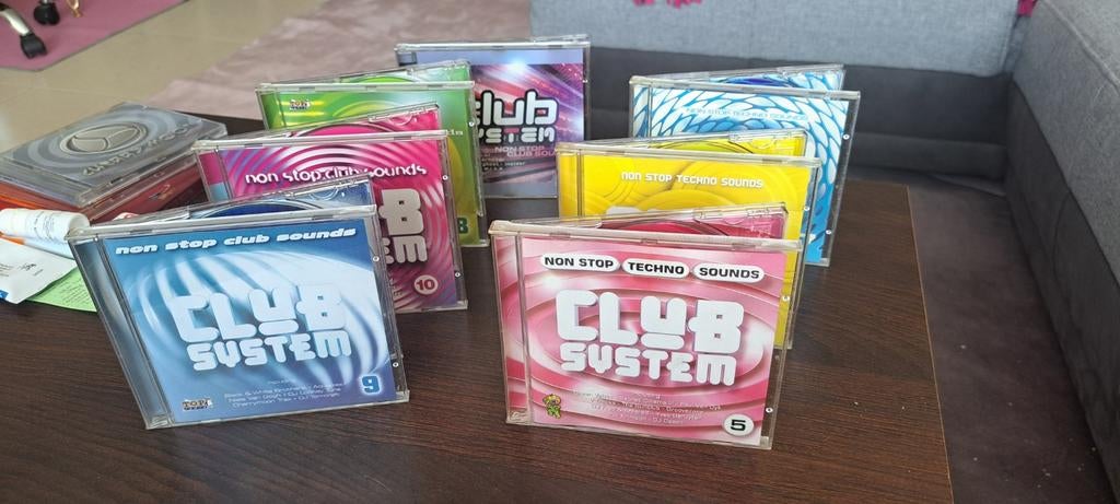 Club System Vol. 5/6/7/8/9/10/26., Cd's en Dvd's, Ophalen of Verzenden