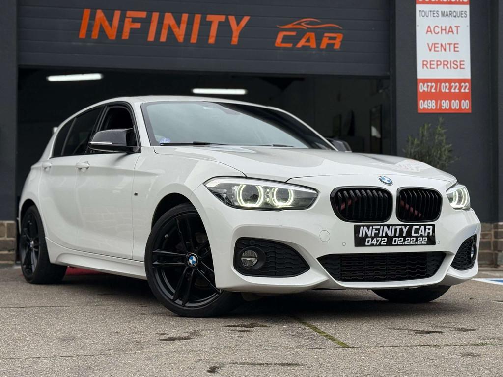 BMW 1 Serie 116 116i Edition PACK M (bj 2018), 4 cilinders, Alcantara, Wit, 5 deurs