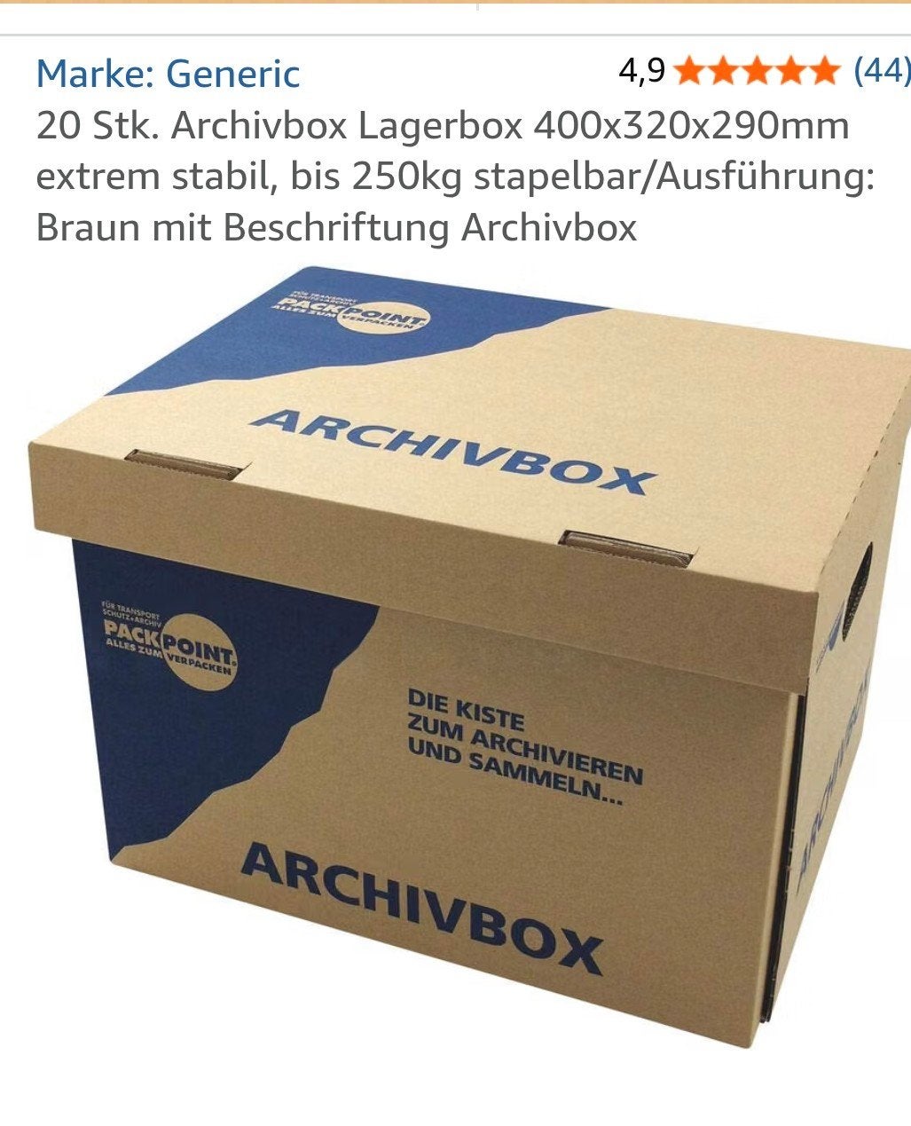 15 boîtes d'archives très robustes, 35 à 50 cm, Comme neuf, Enlèvement, 40 à 60 cm