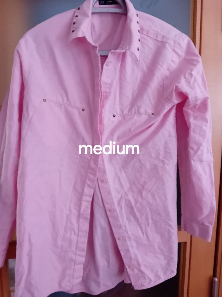 Chemise homme rose medium zara, Vêtements | Hommes, Chemises, Enlèvement, Rose