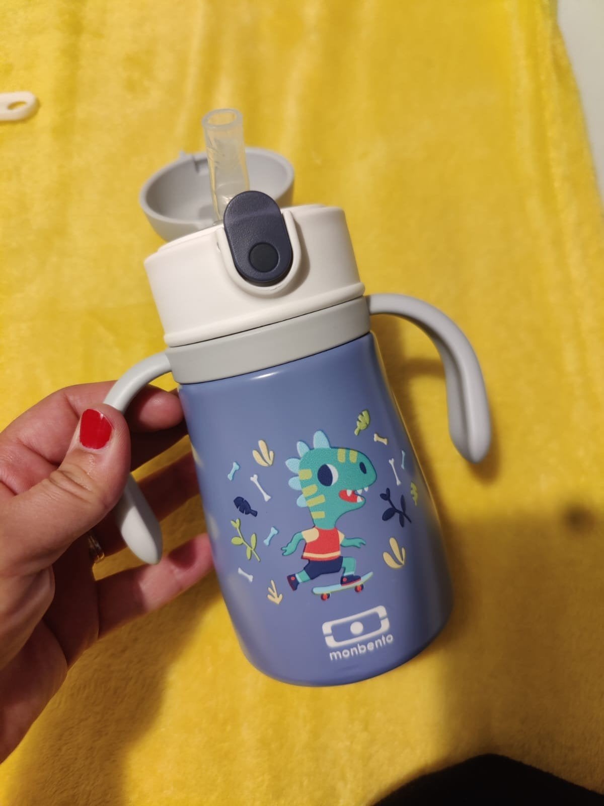 Gourde Thermos enfant, Enlèvement