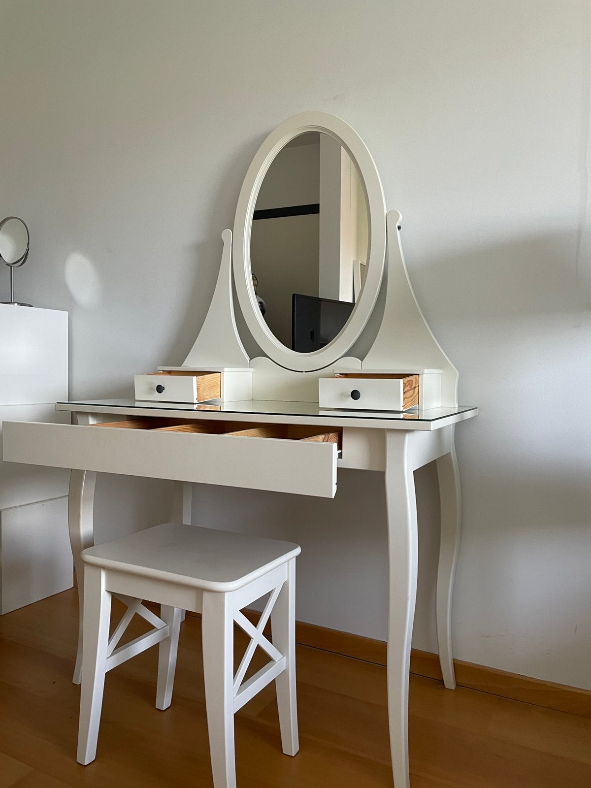 Make-up tafel Ikea, Ophalen, Gebruikt, 100 tot 150 cm, Hout