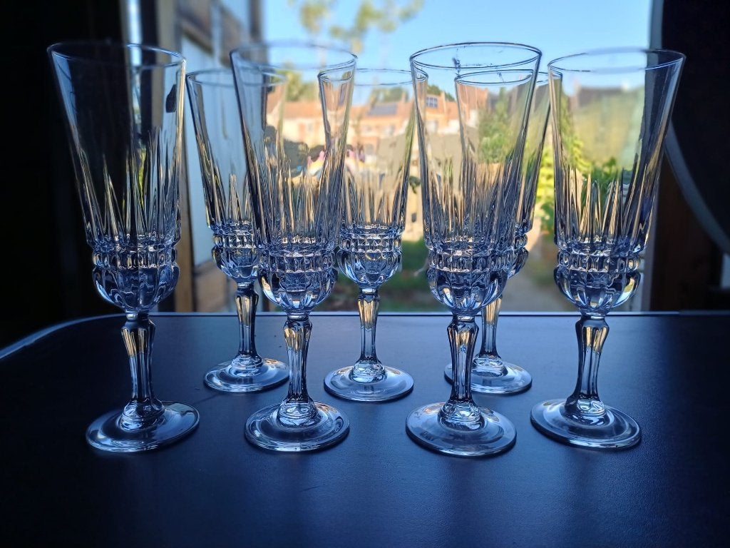 cava glazen, Ophalen, Zo goed als nieuw