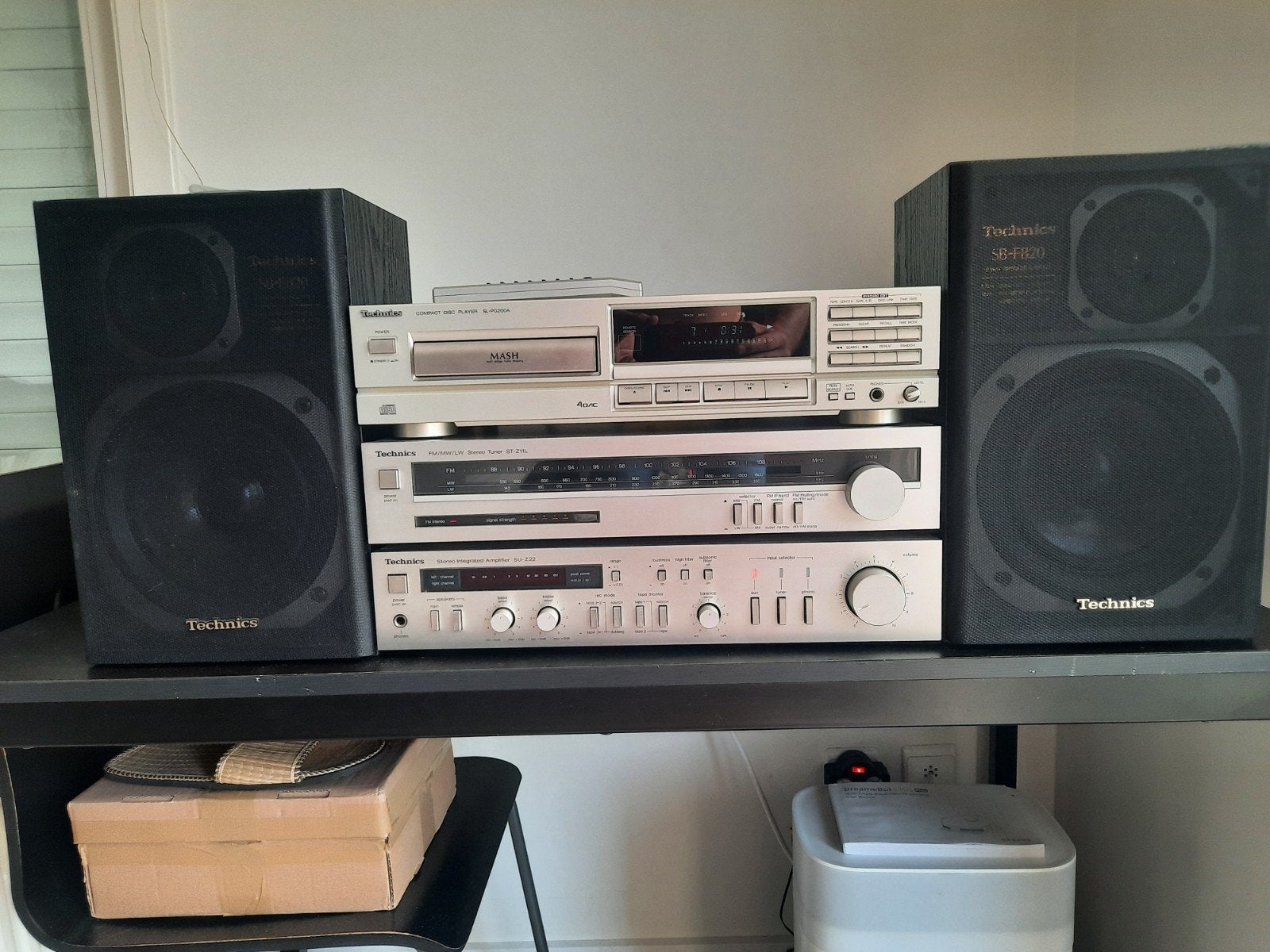 Technics SU-Z22 , ST-Z11L, SL-PG200A en SB-F820., Audio, Tv en Foto, Stereoketens, Ophalen, Gebruikt, Cd-speler, Losse componenten